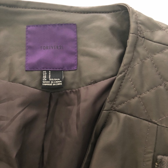 “Leather” mini jacket - Picture 2 of 3